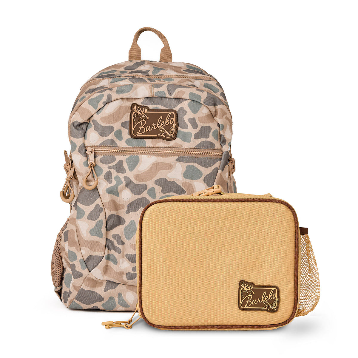 Backpack & Lunchbox Bundle - Pintail Camo and Coyote Tan
