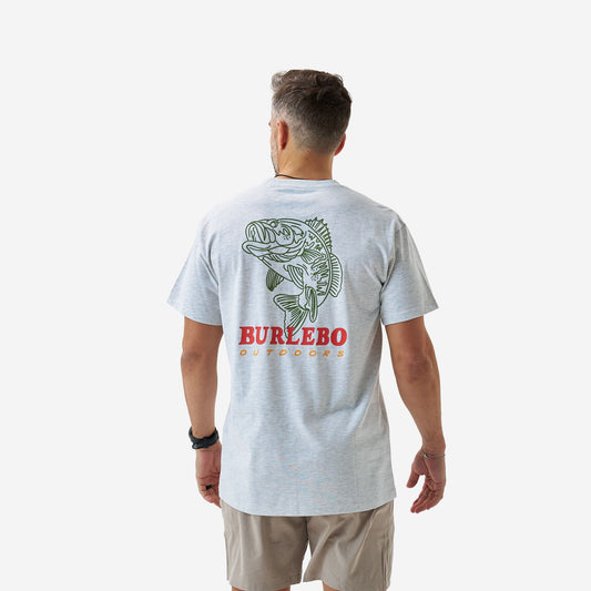Father and Son Bundle - Short Sleeve Tee - Fish Wild - Ash Grey