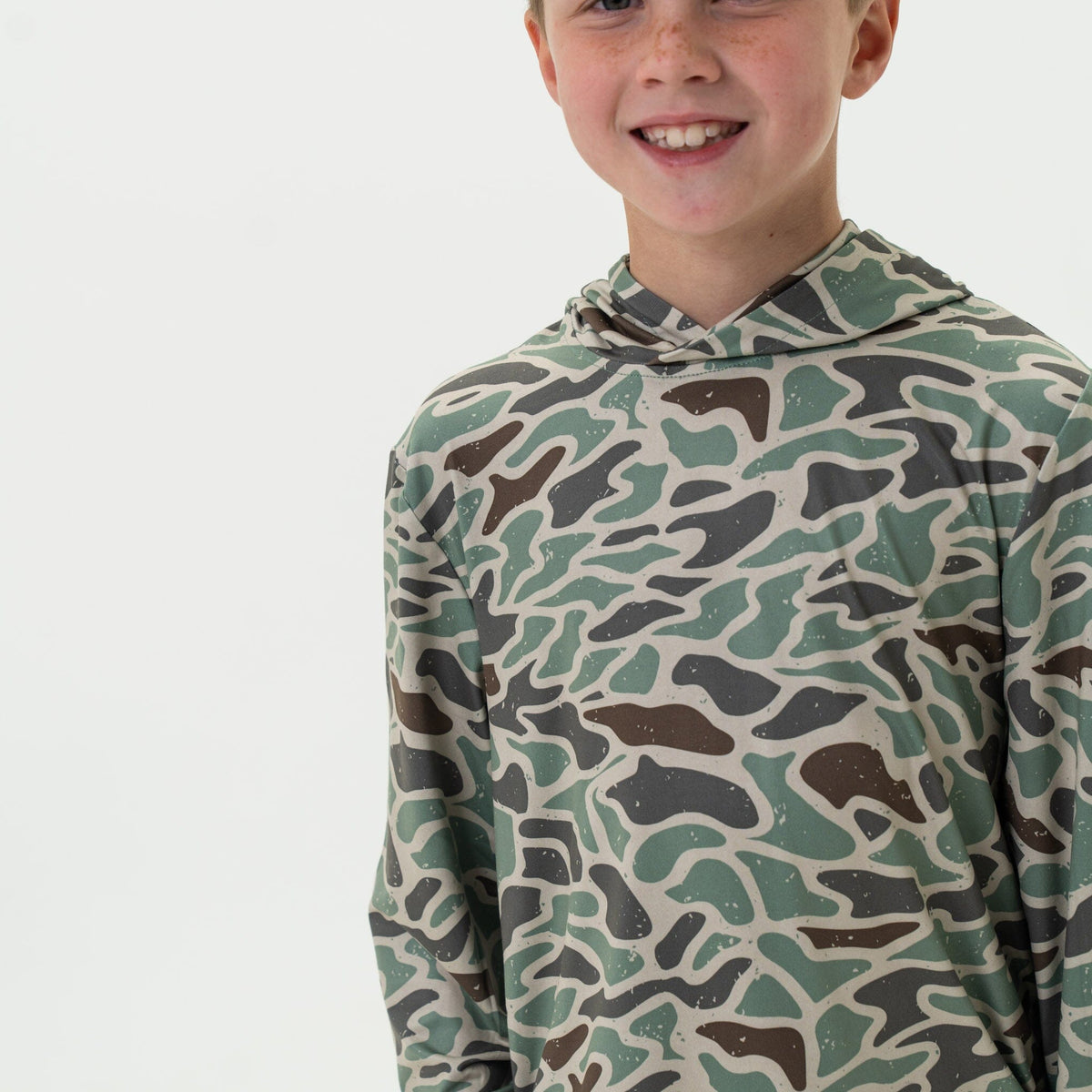 Camouflage Pattern Camo Sweatshirt Kids Kombat Kids Army