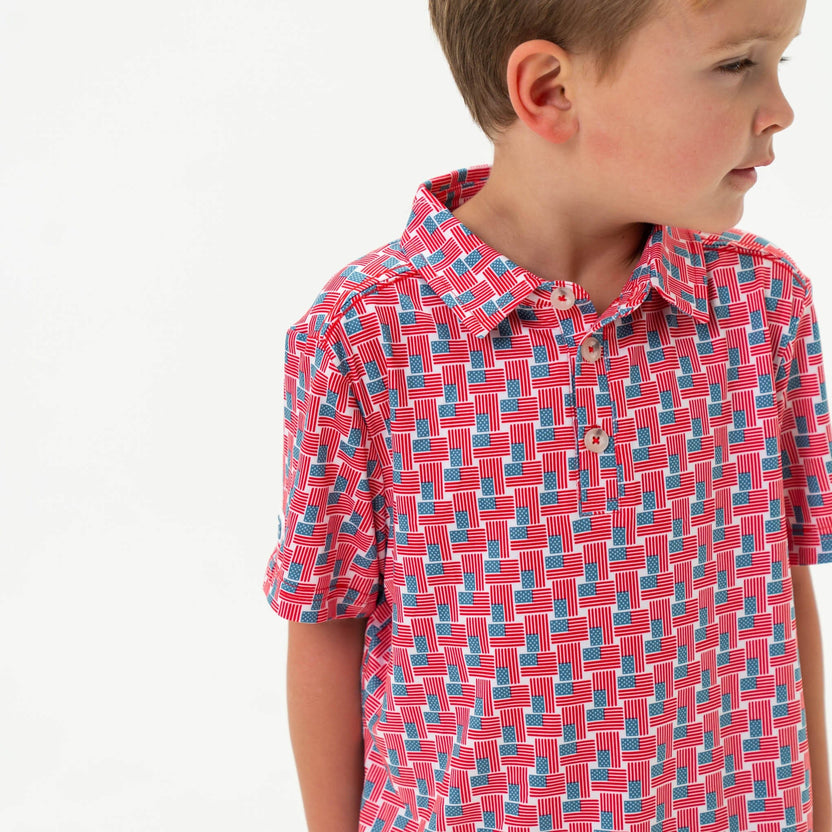 Boys Liberty Polo Americana