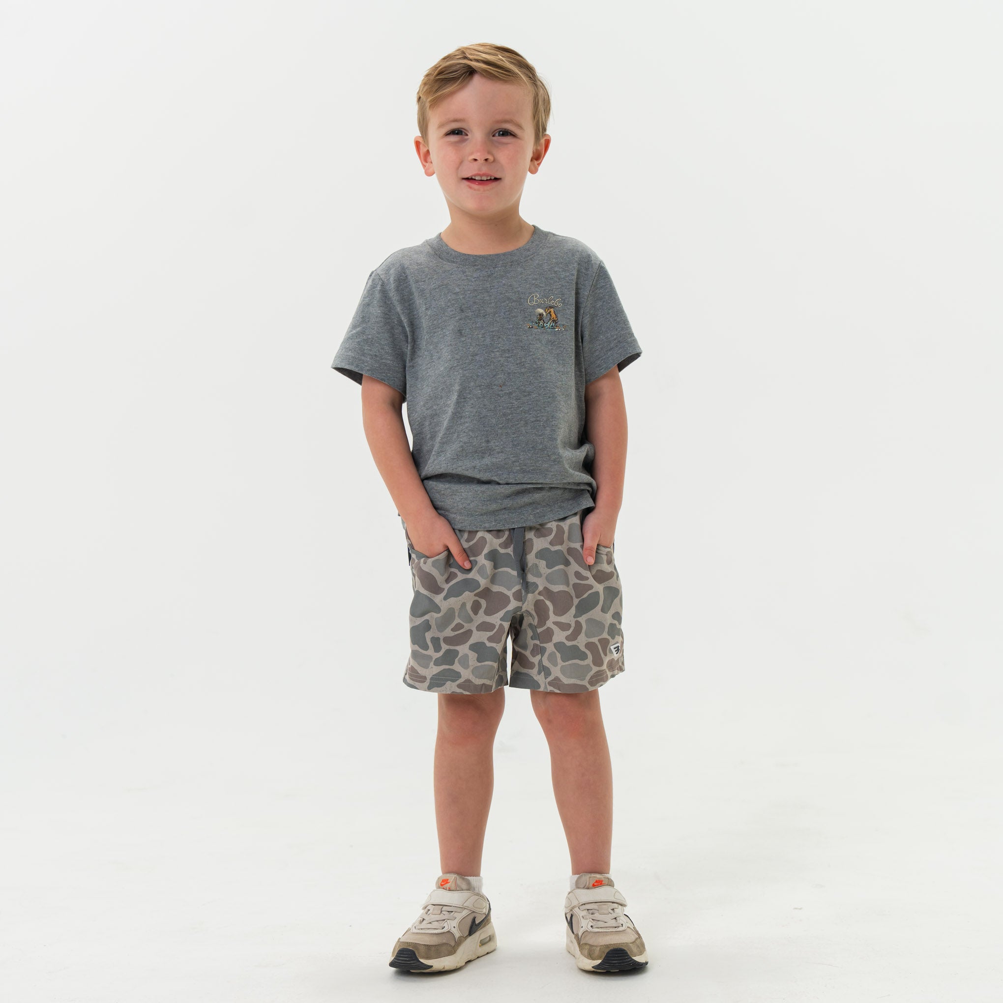 Youth Athletic Short - Classic Deer Camo – BURLEBO