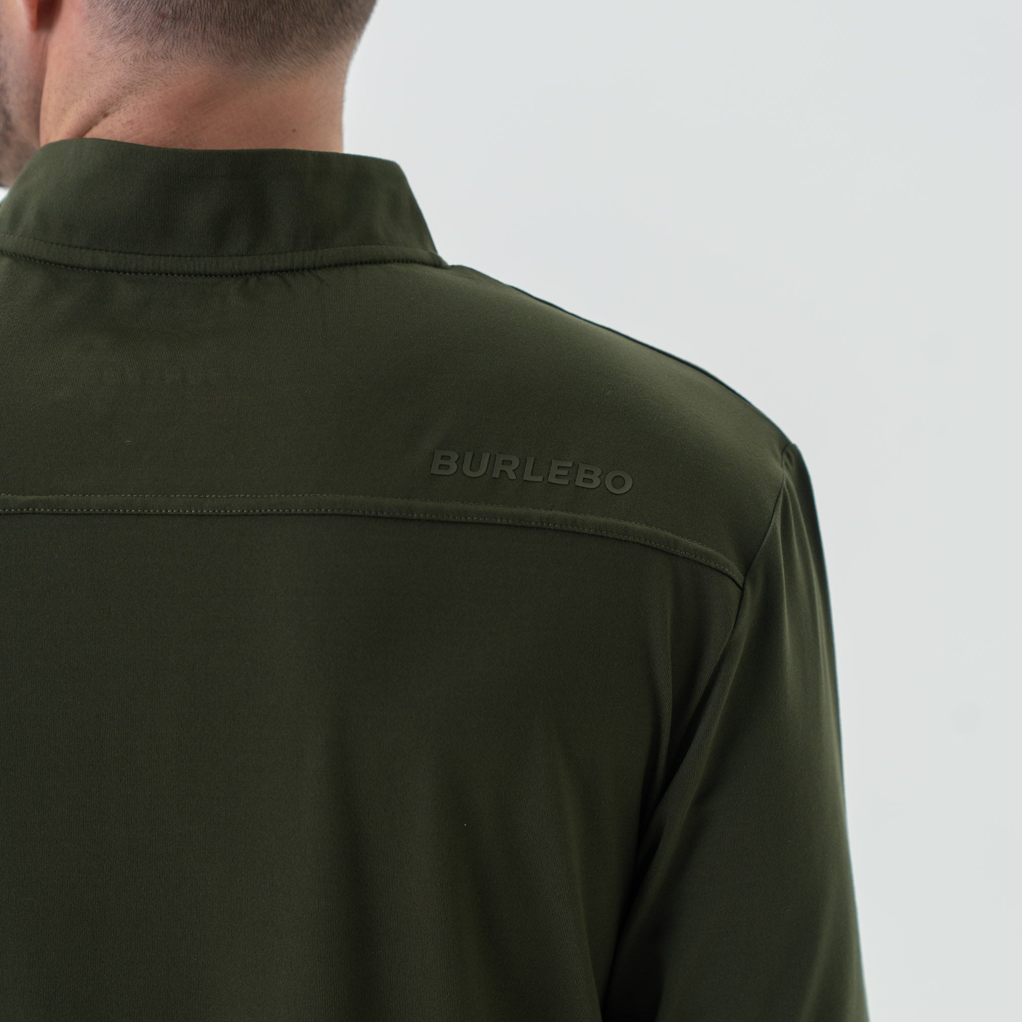Performance Quarter Zip - Mallard Green – BURLEBO