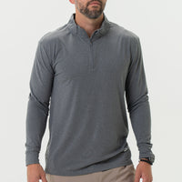 Performance Quarter Zip - White Camo