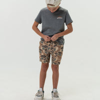 Youth Athletic Short - Pintail Camo