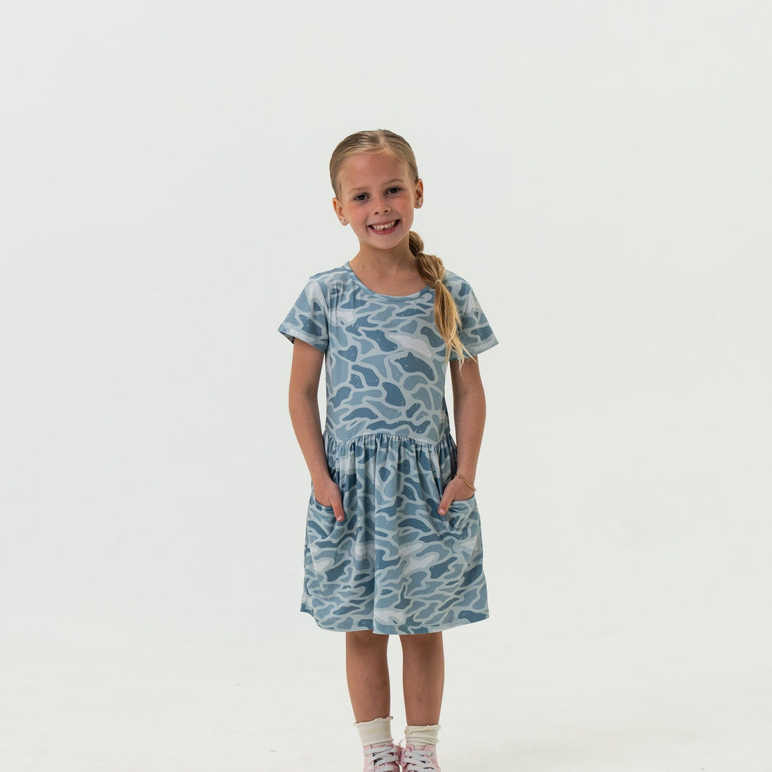 Youth Moxie Dress | Seaside Camo