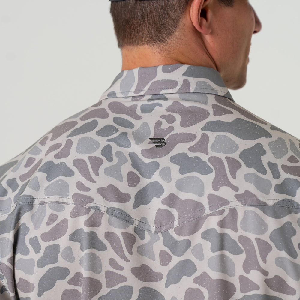 Performance Western Shirt - Classic Deer Camo – BURLEBO