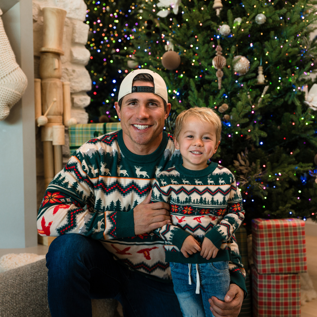 Father and Son Bundle - Christmas Sweater - BURLEBO Outdoors