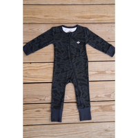 Baby Zip Up - Black Camo