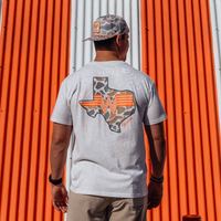 SS Tee - WHATA Texas Pintail Camo - Oatmeal