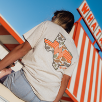 SS Tee - WHATA Texas Pintail Camo - Oatmeal