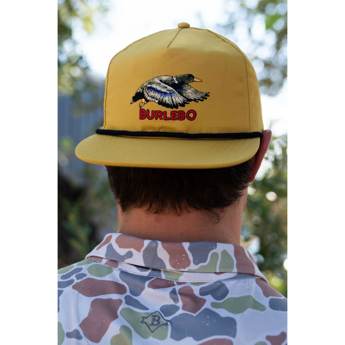 Cap - Flying Mallard - Mustard