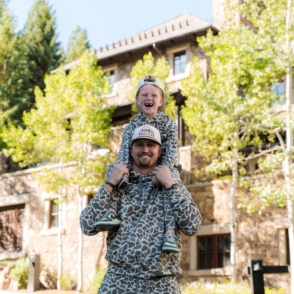 Father and Son Bundle - Fleece Hoodie - Classic Deer Camo