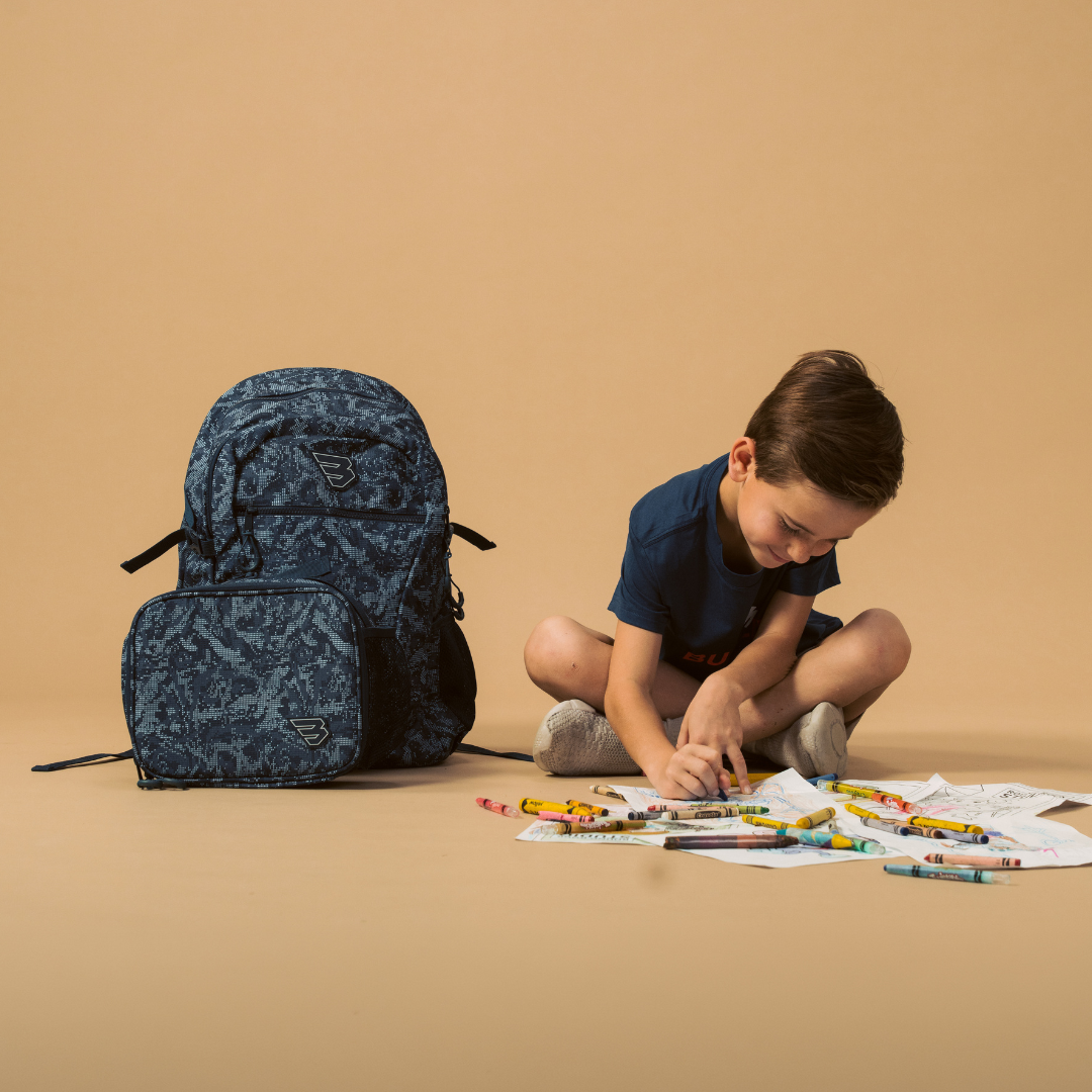 Burlebo Backpack Digi Camo- Navy