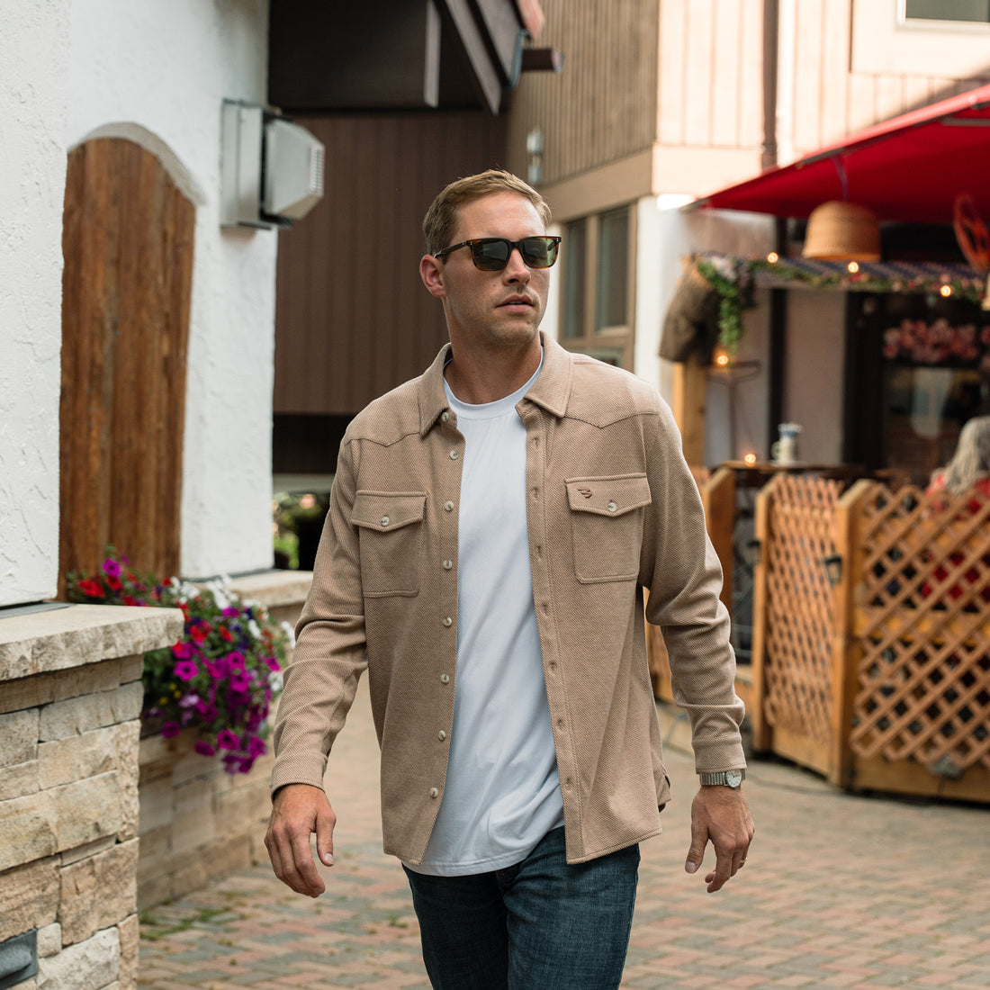 khaki dress shirt Austin Long Sleeve - you’ll always look professional Size:X-Large/17-17.5 Neck/36-37 Sleeve Plus Size Homecoming Dresses French Toast