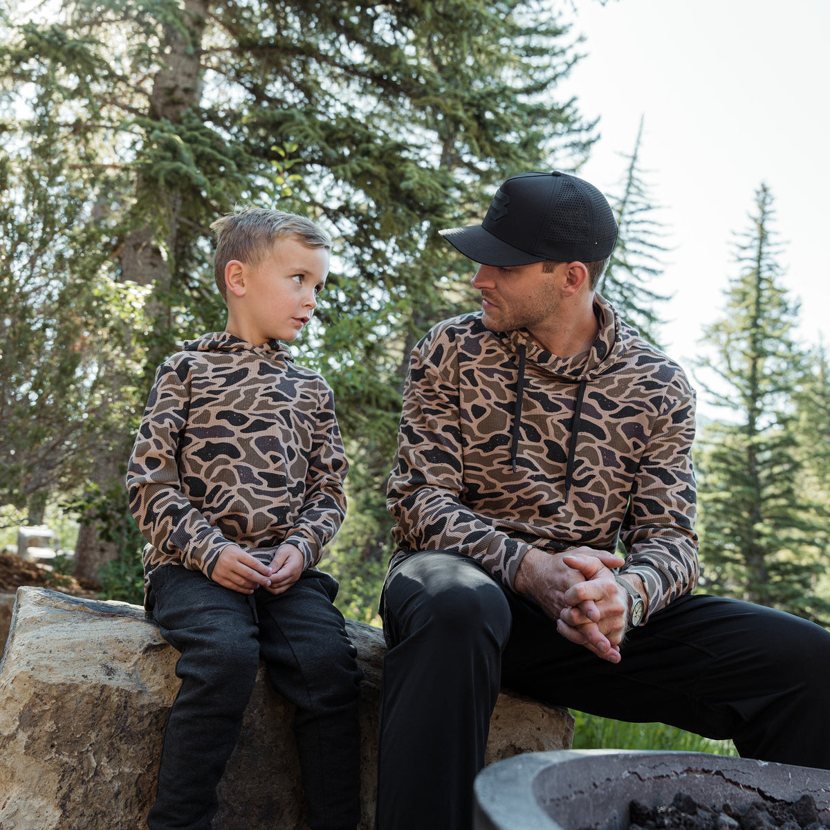 Youth - Thermal Hoodie - Gauge Camo