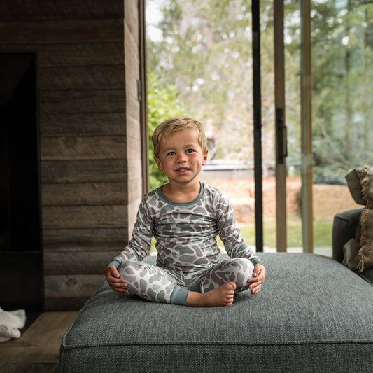 Youth Pajama Set - Classic Deer Camo