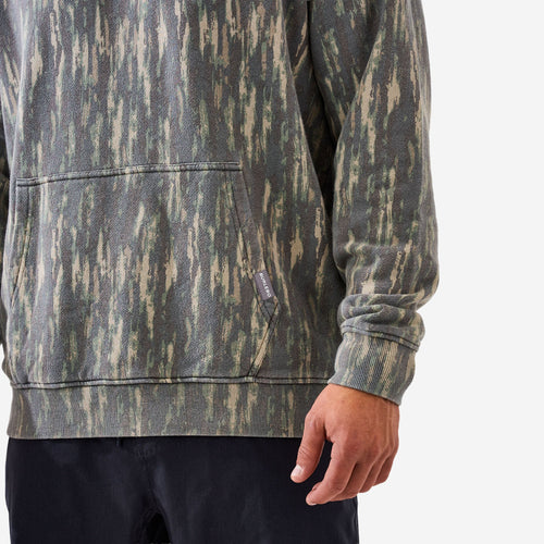 Vintage Washed Graphic Hoodie - Field Badge — image 7