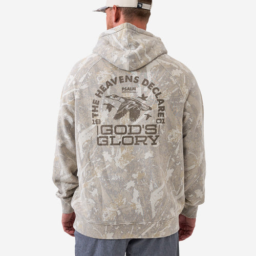 Vintage Washed Graphic Hoodie - Heavens Declare