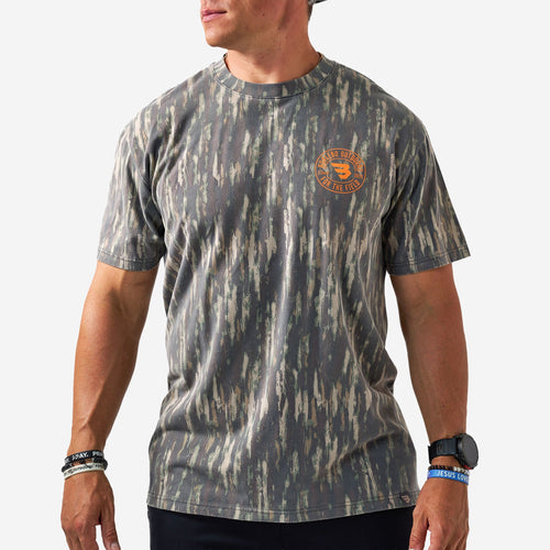 Vintage Washed Graphic Tee - Field Badge