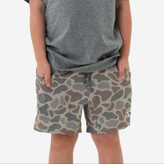 Youth Athletic Short - Classic Deer Camo