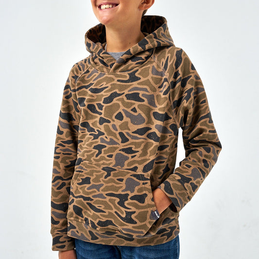 Youth Fleece Hoodie - Gauge Camo