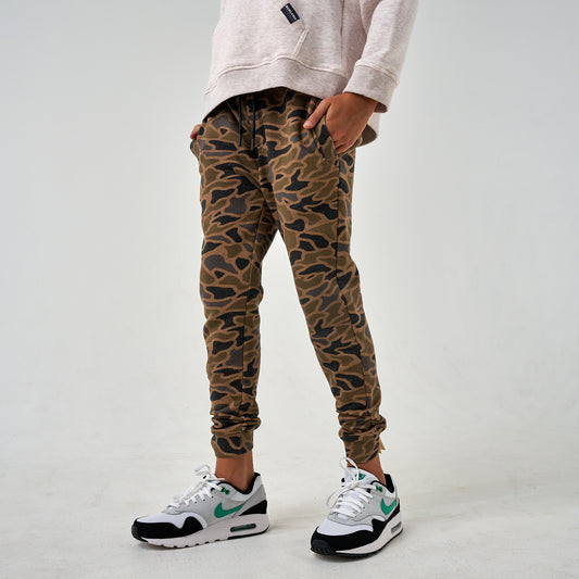 Youth Fleece Jogger - Gauge Camo