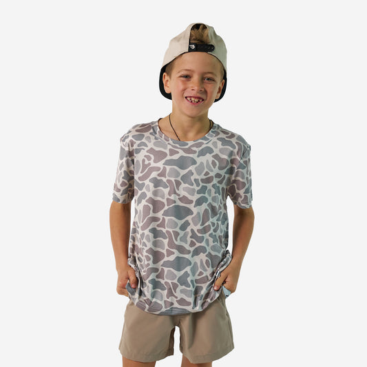 Youth Go To Tee - Classic Deer Camo