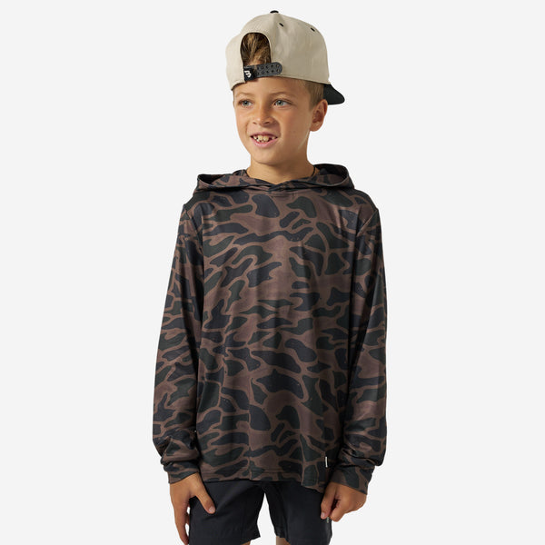 Youth Performance Hoodie - Bendita Camo