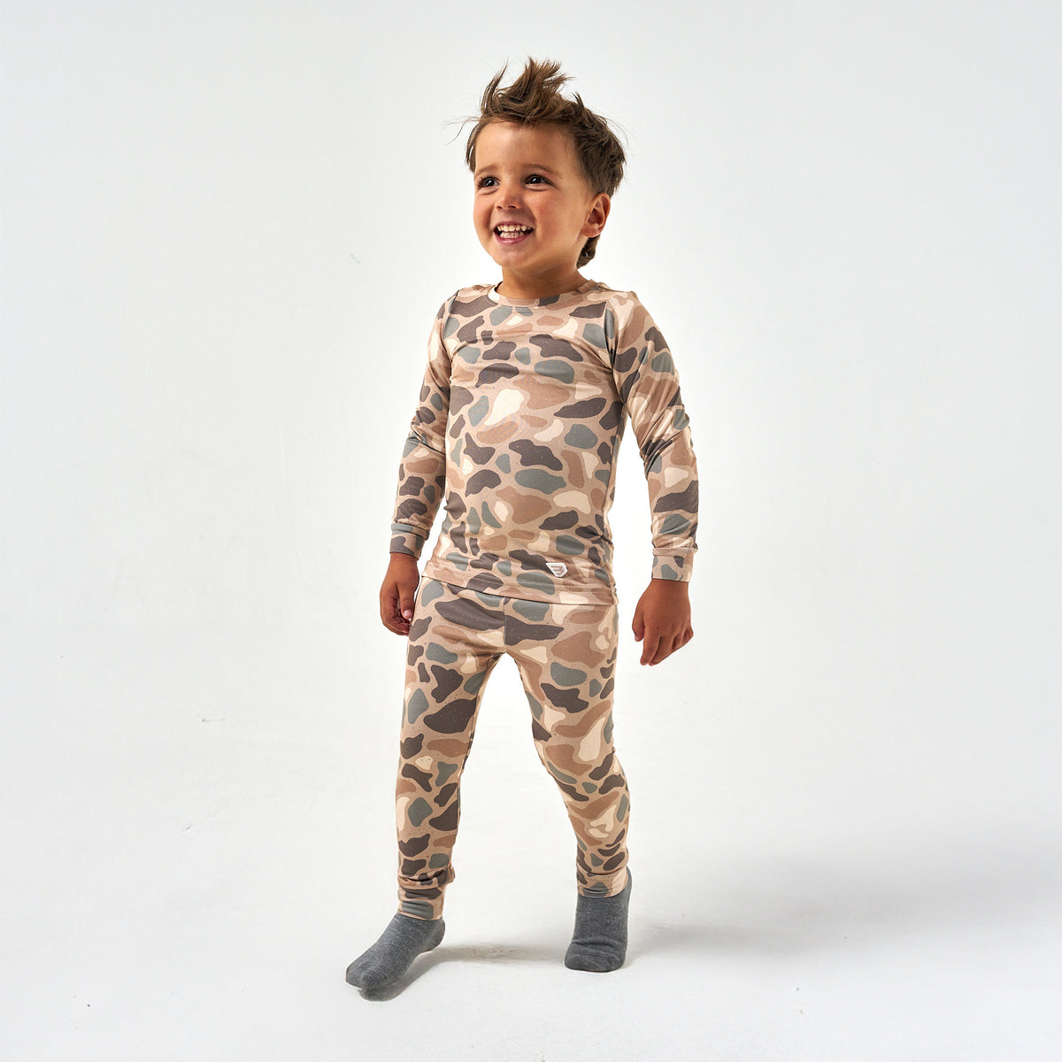 Youth & Toddler Pajama Set - Pintail Camo