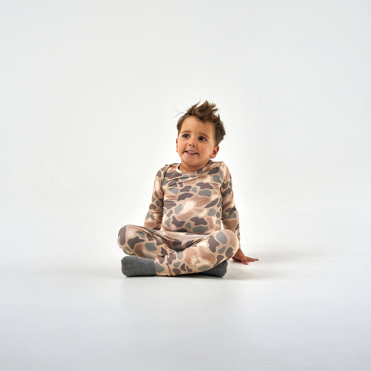 Youth & Toddler Pajama Set - Pintail Camo