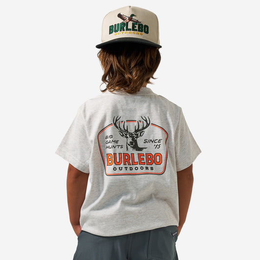Youth Short Sleeve Tee - Big Game Hunts - Oatmeal
