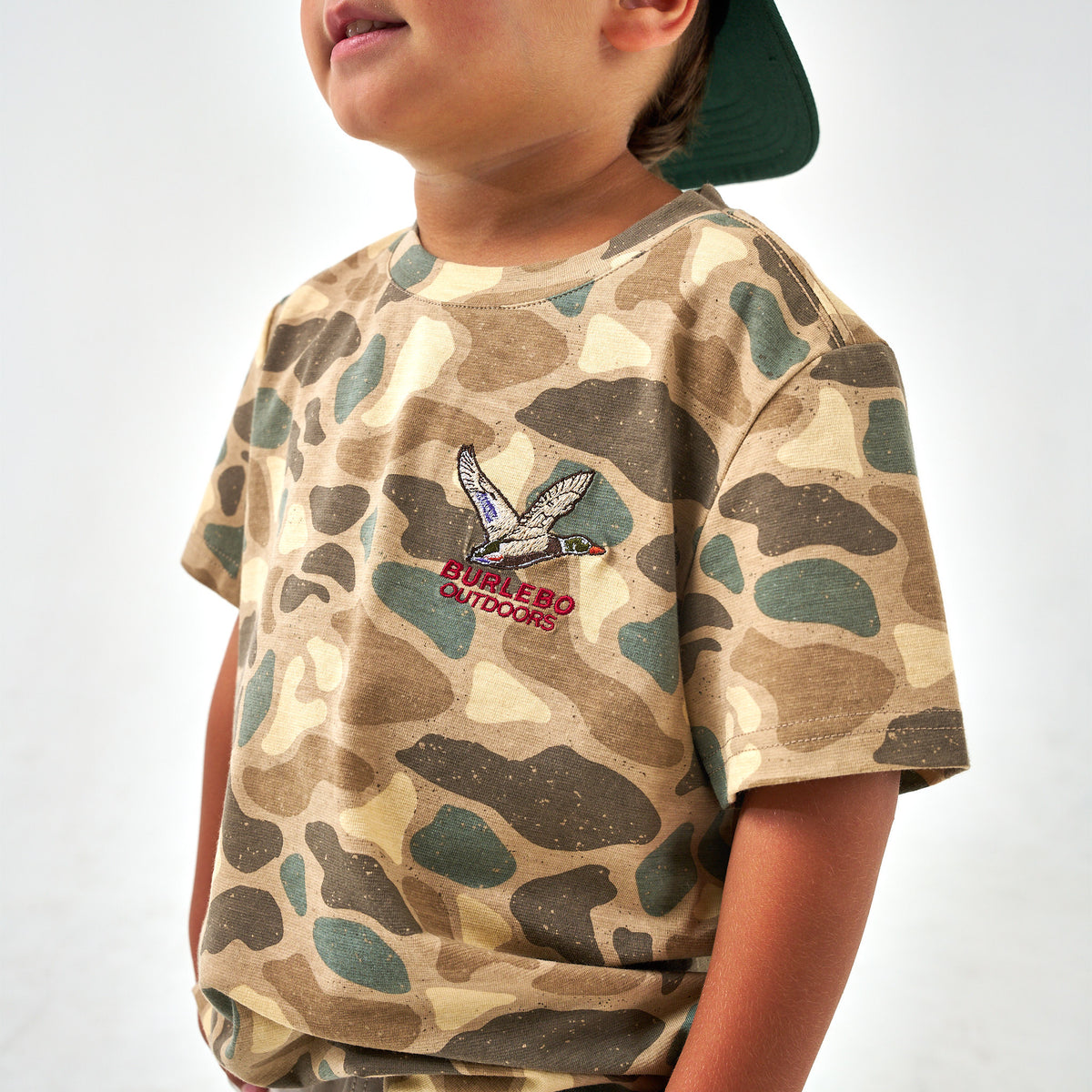 Youth - Short Sleeve Tee - Pintail Camo