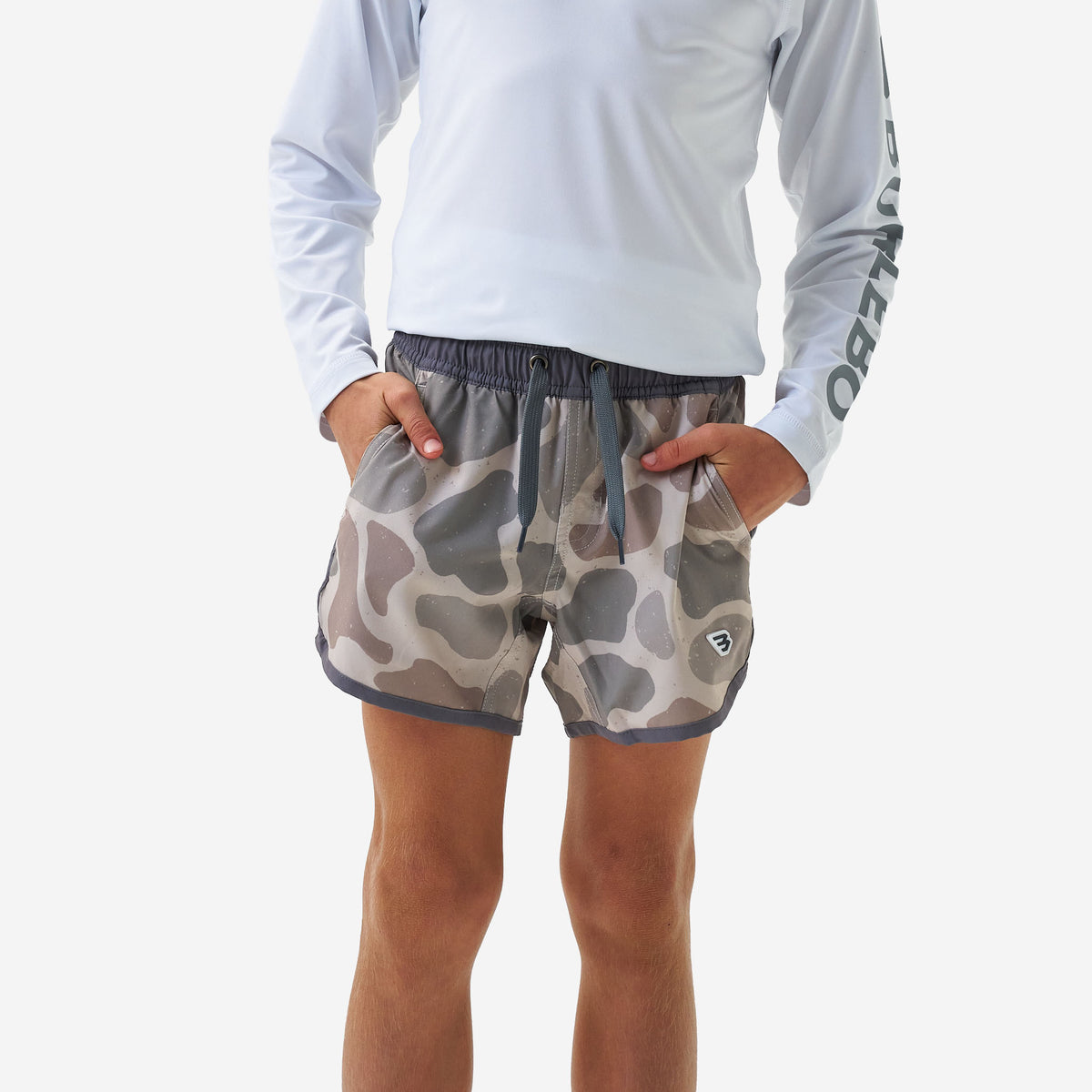 Youth Swim Trunk - Jumbo Classic Deer Camo