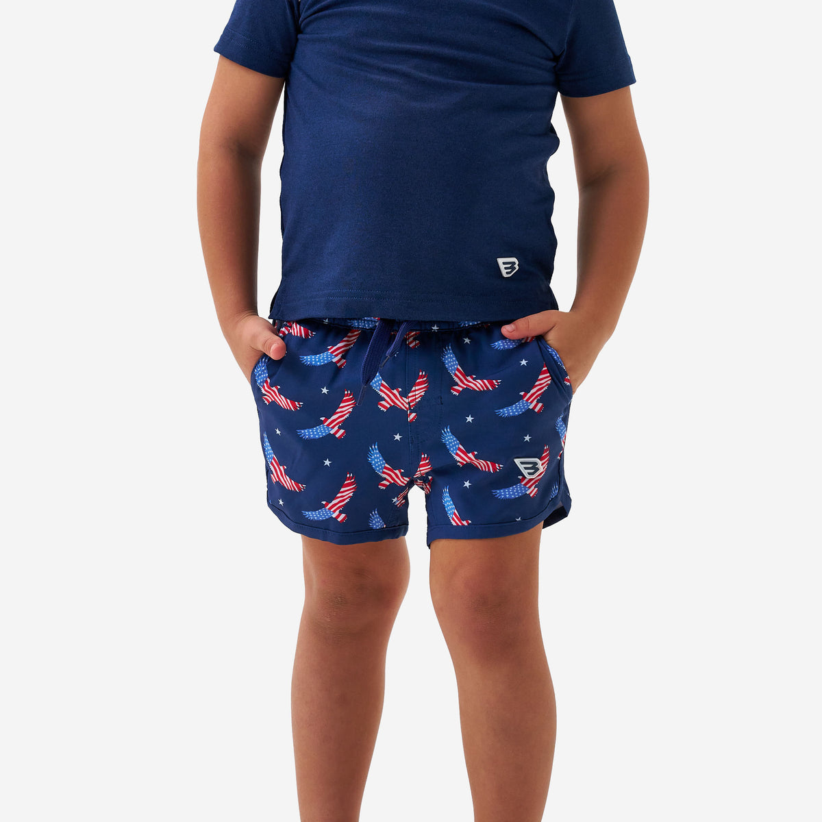Youth Swim Trunk - USA Eagle