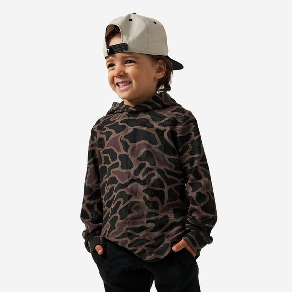 Youth Thermal Hoodie - Bendita Camo