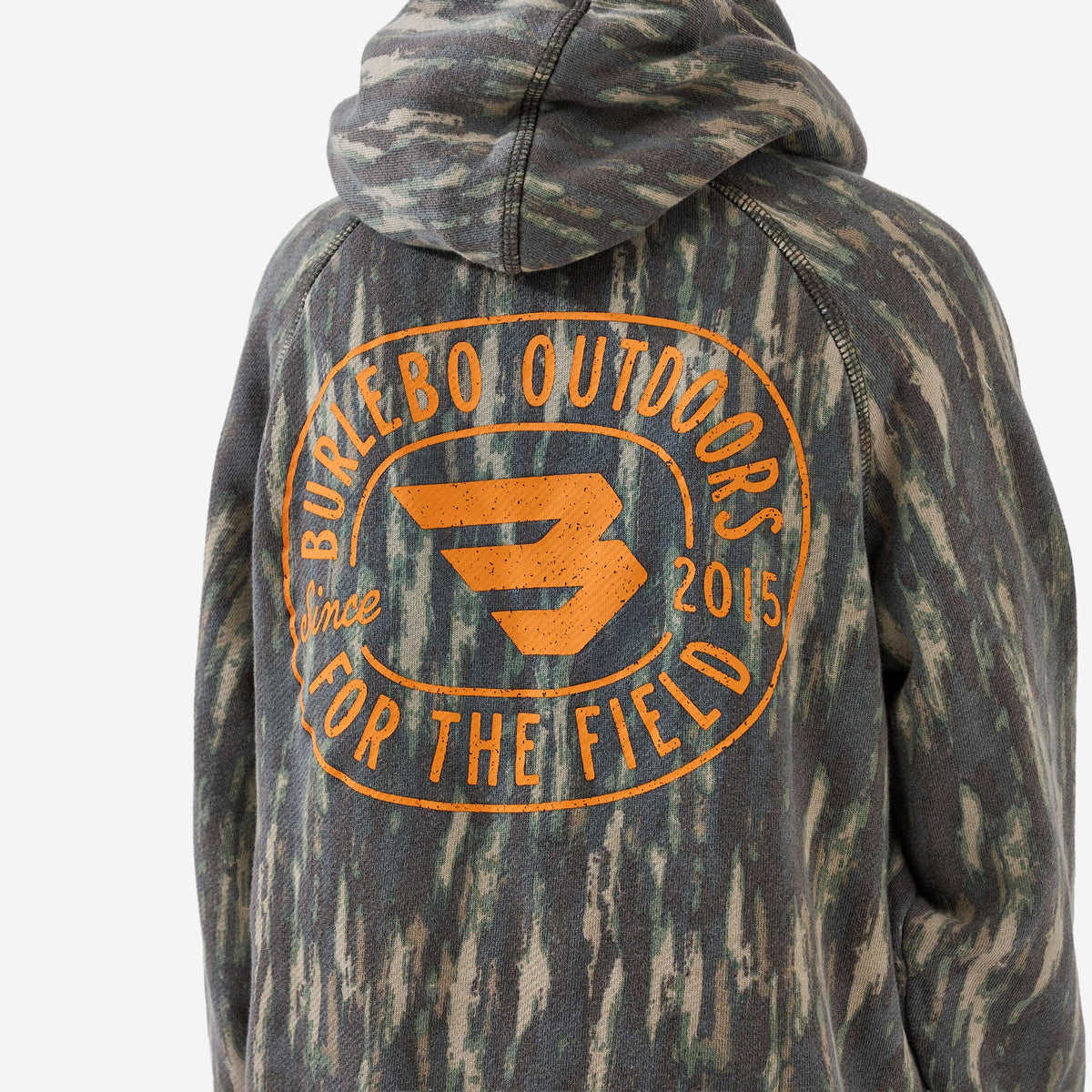 Youth Vintage Washed Graphic Hoodie - Field Badge — image 4