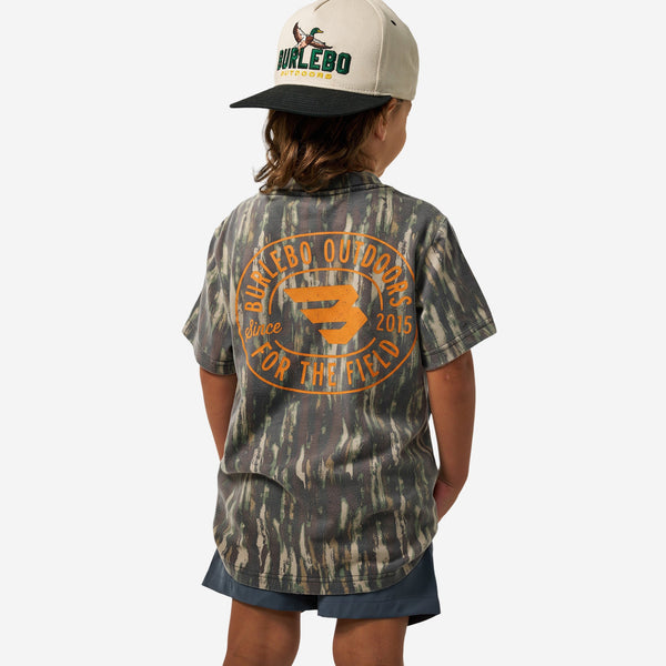 Youth - Vintage Washed Graphic Tee - Field Badge — image 3