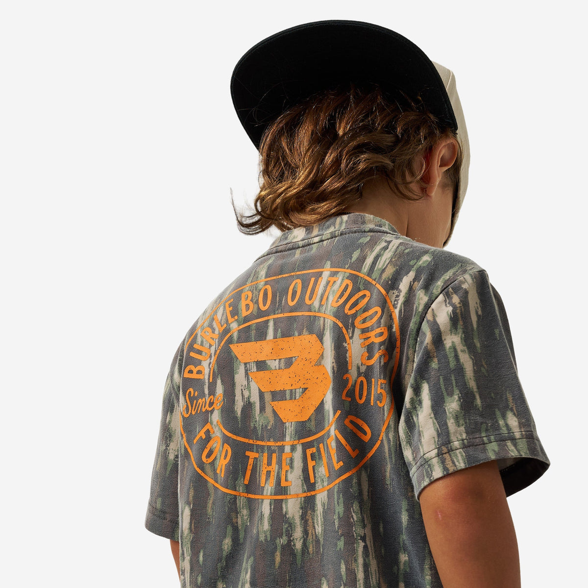 Youth - Vintage Washed Graphic Tee - Field Badge — image 2