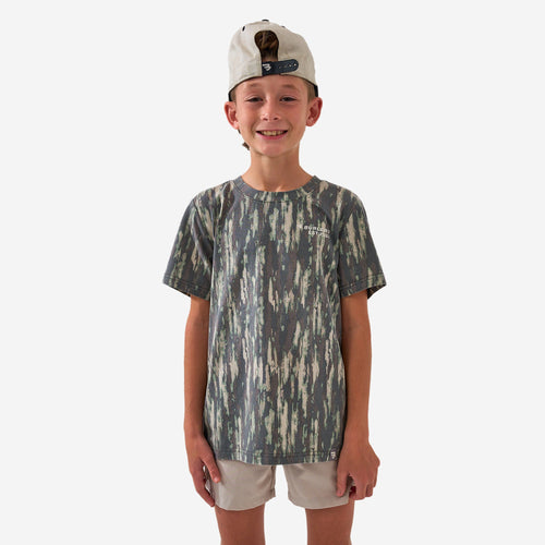 Youth - Vintage Washed Graphic Tee - Proverbs 27:17 - Midland Camo — image 4