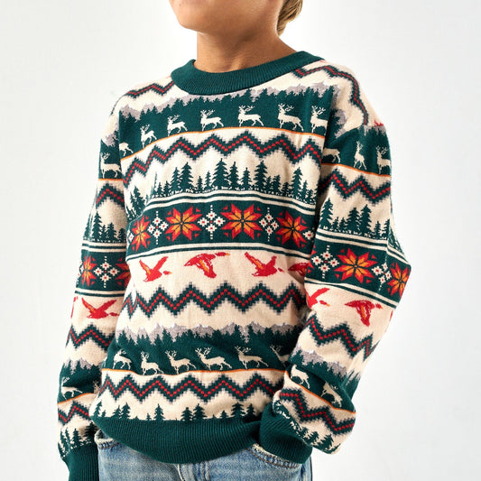 Youth Christmas Sweater - BURLEBO Outdoors