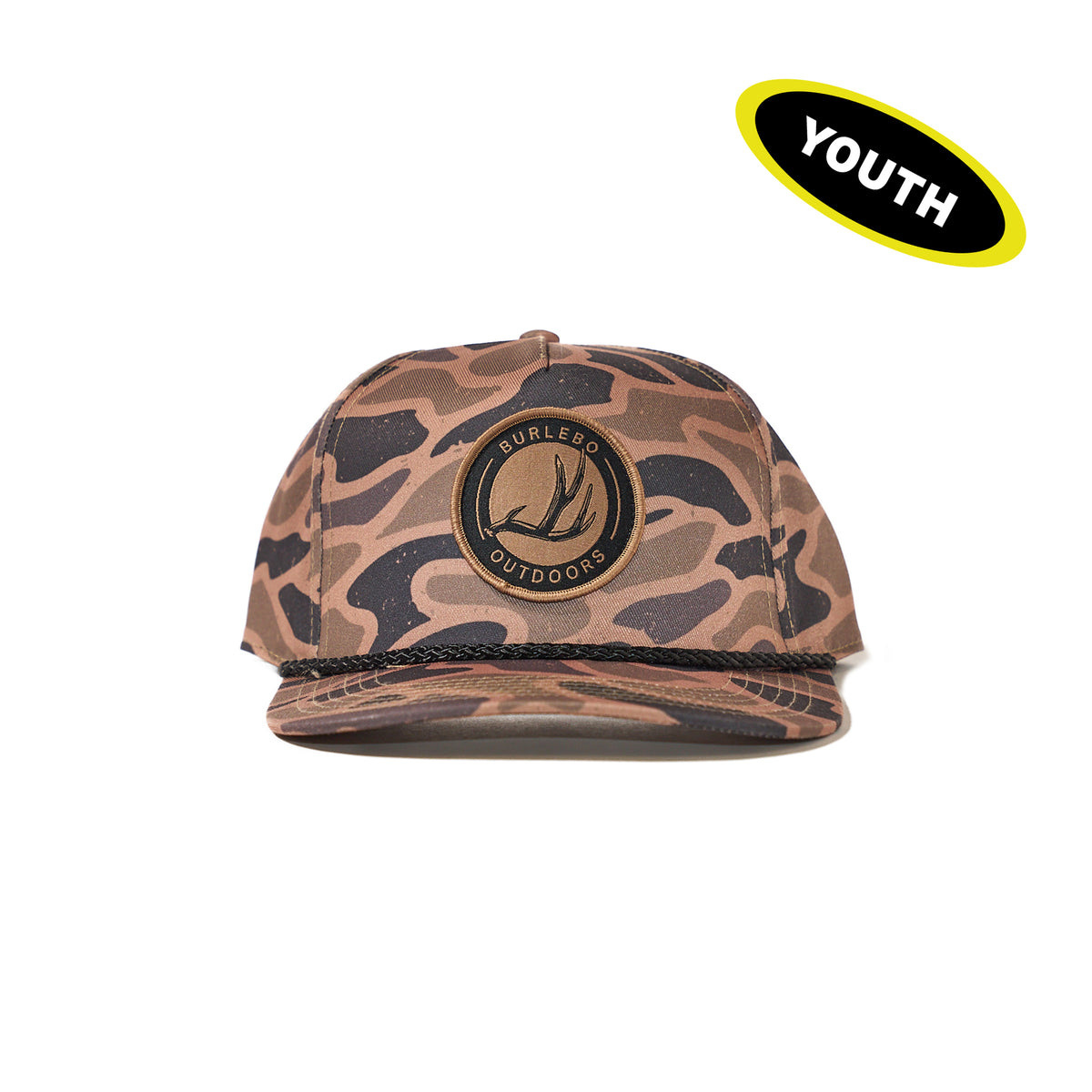 Youth Cap - Antler Patch - Gauge Camo