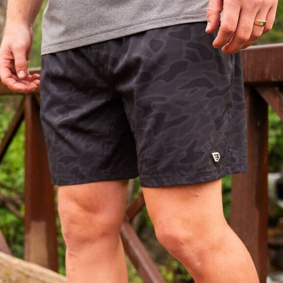 Athletic Short - Black Camo - Black Liner