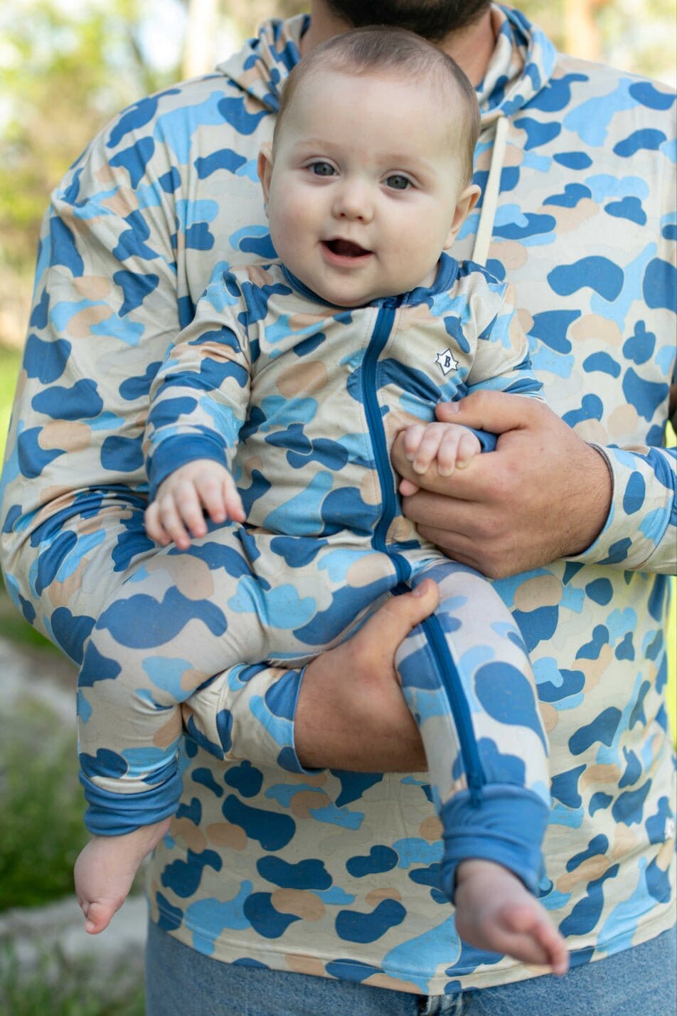 Baby Zip Up - Rockport Camo - BURLEBO