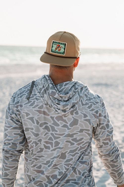 Performance Hoodie White Camo BURLEBO — free download