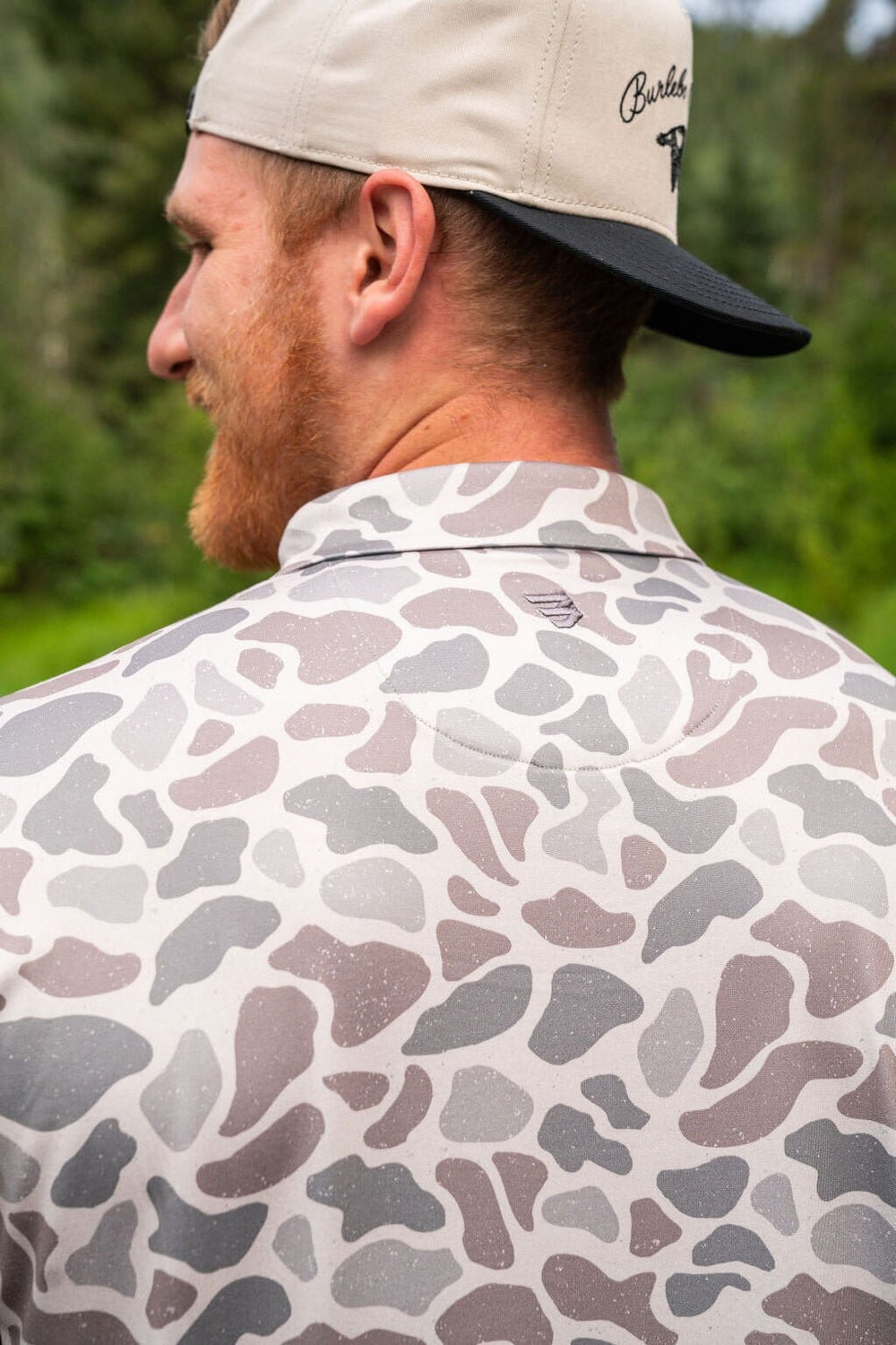 Youth Burlebo Polo in Classic Deer Camo