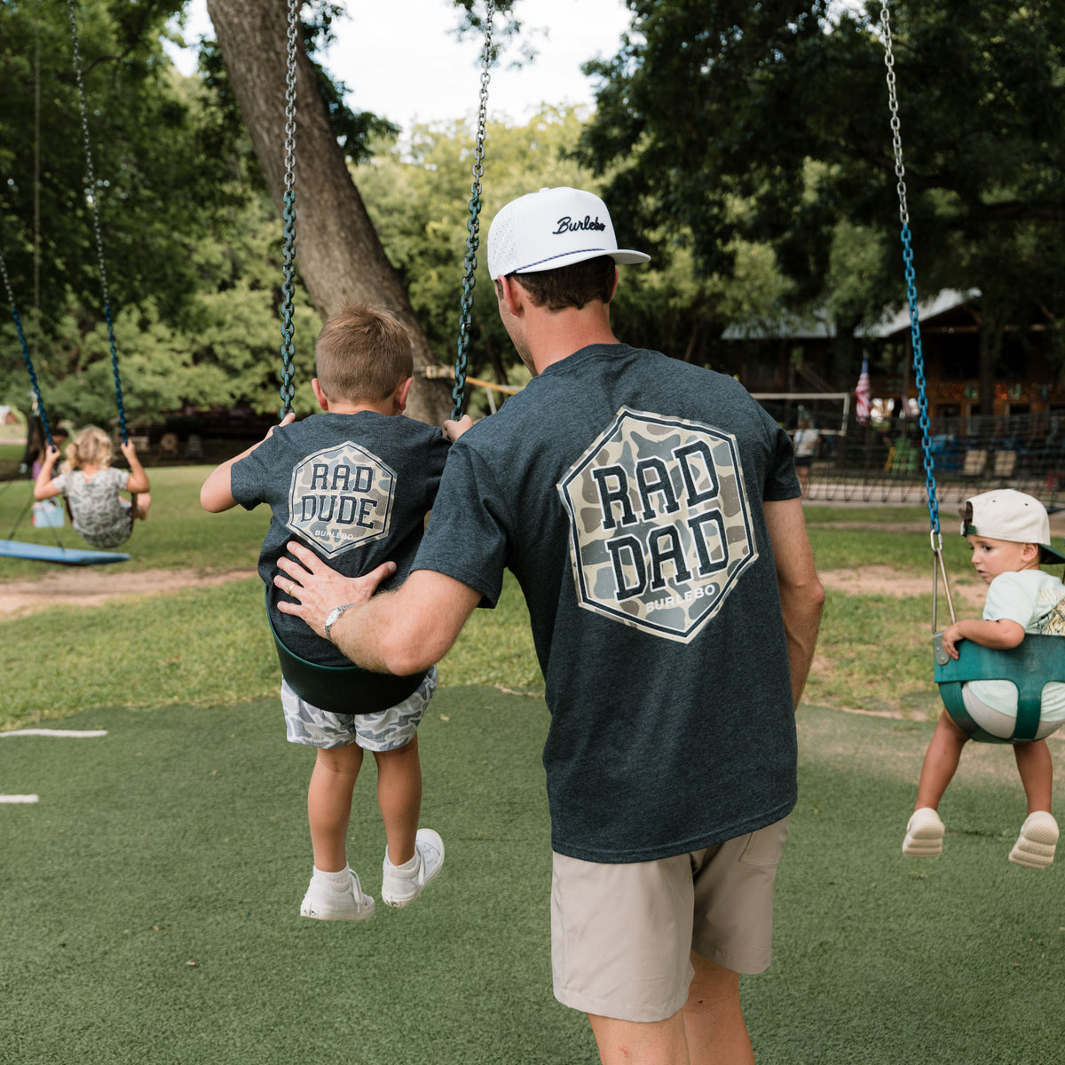 SS - Rad Dad - Heather Black