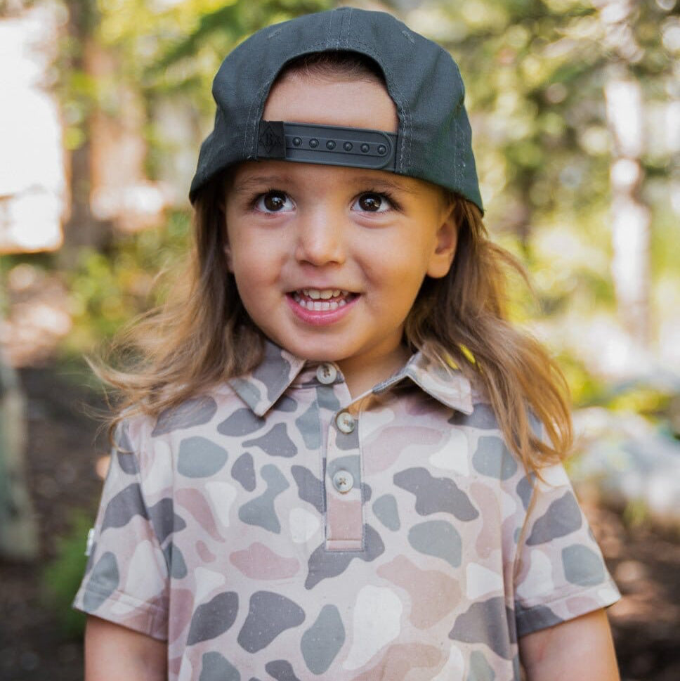 Youth Polo - Pintail Camo - BURLEBO