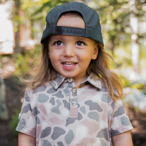 Youth Polo - Pintail Camo - BURLEBO