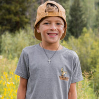 Youth Tee - Timber Ducks - SS - Dark Heather Grey