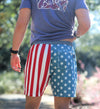 Athletic Shorts - Throwback USA - BURLEBO